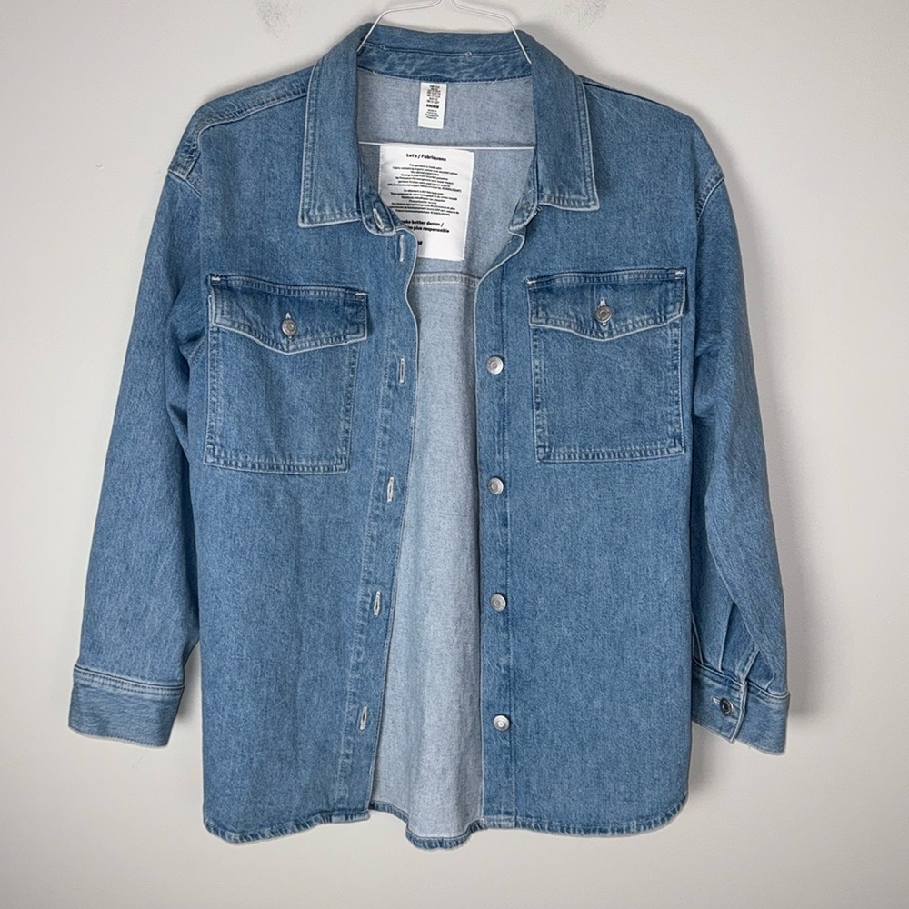 H&M Denim Button Up Shirt 14